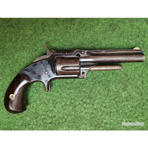 R�volver SMITH & WESSON n� 1 1/2 second mod�le - Calibre .32 Long Rimfire - Bon �tat - CAT D
