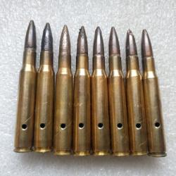Cartouches 30.06 neutralis&eacute;es, perc&eacute;es, vid&eacute;es et percut&eacute;es (M.PR.12)