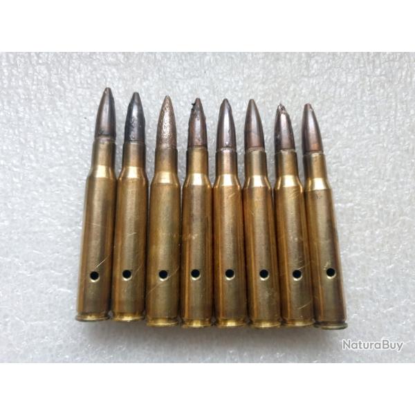 Cartouches 30.06 neutralis�es, perc�es, vid�es et percut�es (M.PR.12)