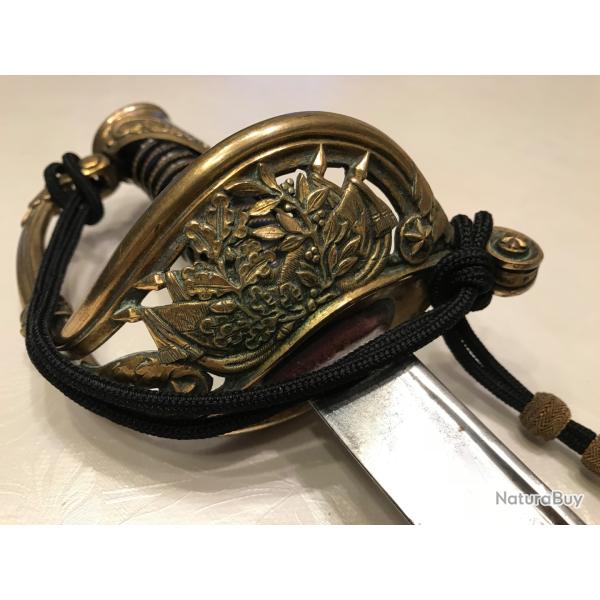 Sabre d'officier des Chasseurs de Vincenne Mle 1838 Klingenthal