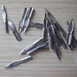 lot de 20 plumes anciennes calligraphie - LA COMTOISE inoxydable N&deg; 2