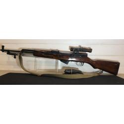 Carabine SIMONOV SKS 45 7.62x39 avec optique