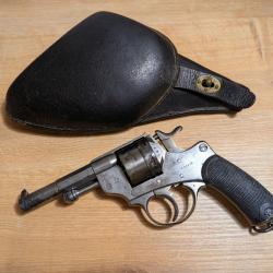 Superbe revolver M.1873 r&eacute;glementaire Chamelot-Delvigne de 1880 cal 11mm73