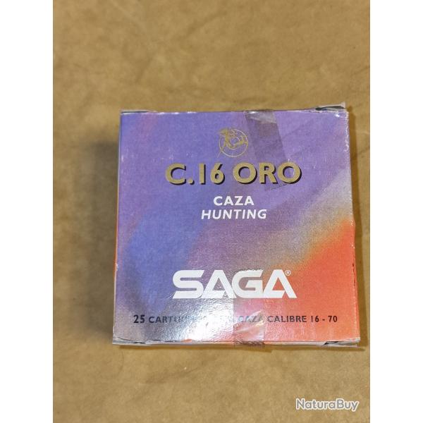 Balles Saga Gold Star cal. 16/67 bte de 25 HILMAR SUPER DESTOCK !!!
