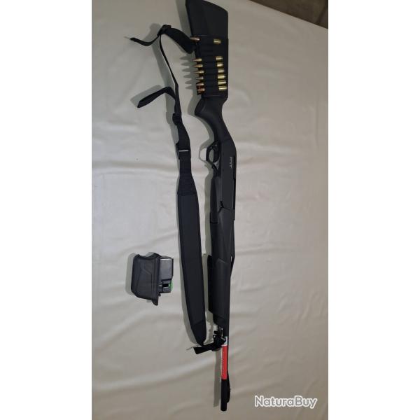 winchester sxr2 pump + chargeur 10 coups 30 06