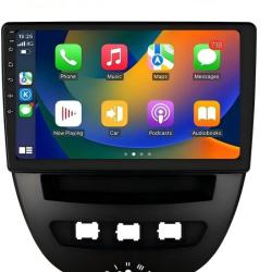 Autoradio Android 13 10,1" avec &eacute;cran tactile 4 coeurs pour Peugeot 107/Toyota Aygo/Citro&euml;n C1 2005-