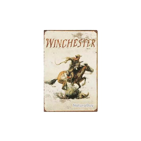 Plaque d�corative vintage winchester V4 LIVRAISON GRATUITE