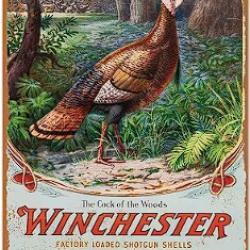 Plaque d&eacute;corative vintage winchester V8 LIVRAISON GRATUITE