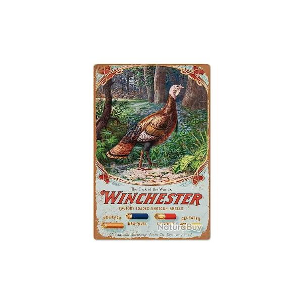 Plaque d�corative vintage winchester V8 LIVRAISON GRATUITE
