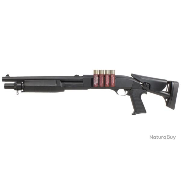 FUSIL A POMPE 6MM M3 RESSORT NOIR