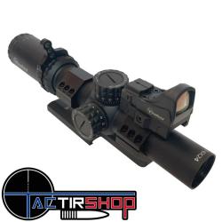 Lunette de tir LPVO Firefield RapidStrike Kommando 1-6x24 avec Point Rouge