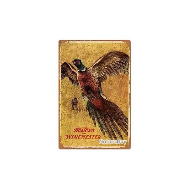 Plaque d�corative vintage winchester V12 LIVRAISON GRATUITE