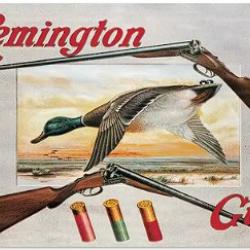 Plaque d&eacute;corative vintage remington V8 LIVRAISON GRATUITE