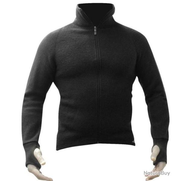 Veste Ullfrott� Artica Trek 400g M�rinos Noir