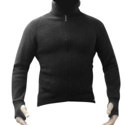 Veste Ullfrott&eacute; Artica Trek 400g Merinos - Noir L