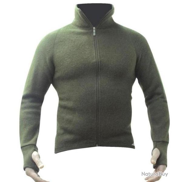 Veste Ullfrott� Artica Trek 400g Merinos - Vert L