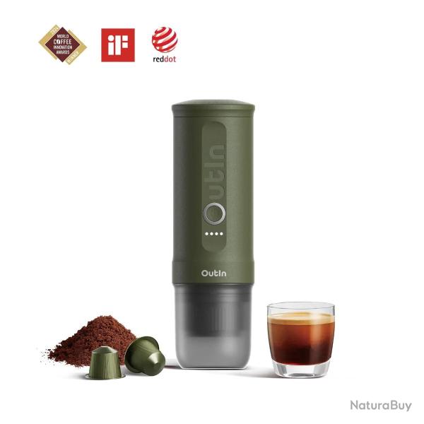 Nano Machine � espresso portable Forest Green