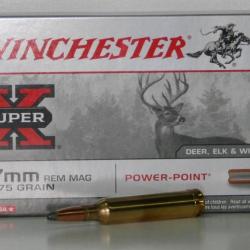 MUNITIONS WINCHESTER POWER POINT 150GR CAL. 7RM X20