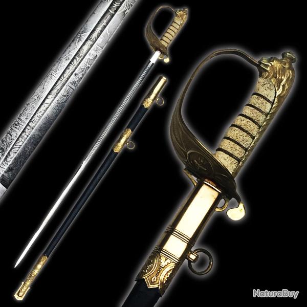 Luxueux Sabre de la Marine Italienne - Navy - H & F HORSTER - WW1 - Pi�ce Originale