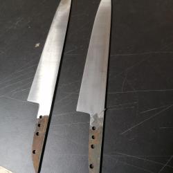 Promo lames forg&eacute;es couteaux chasse