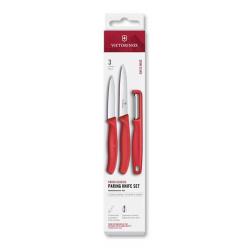 SET 3 PICES VICTORINOX SWISSCLASSIC ROUGE