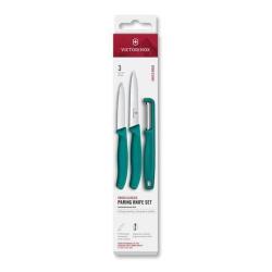 SET 3 PICES VICTORINOX SWISSCLASSIC VERT