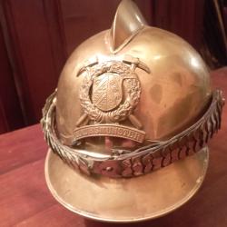 Bon casque Alsace-Moselle de pompier de Marmoutier (Maursmunster)