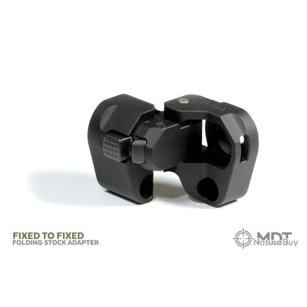 MDT Adaptateur pour crosse pliante - Fixed to Fixed, one way locking