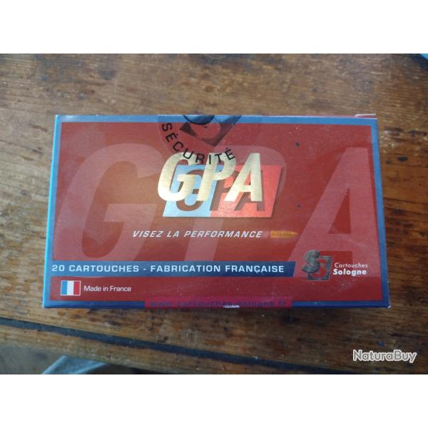 SOLOGNE CAL.7MM 08 REM GPA 150GR 9.7G PAR 20