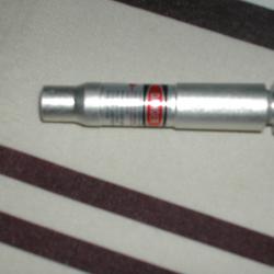 cartouche  calibre 8x57 JRS   avec laser rouge pour r&eacute;glage de tir