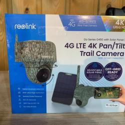 Cam&eacute;ra Reolink Go G450 4G Sans Fil 360&deg; avec Vision Nocturne