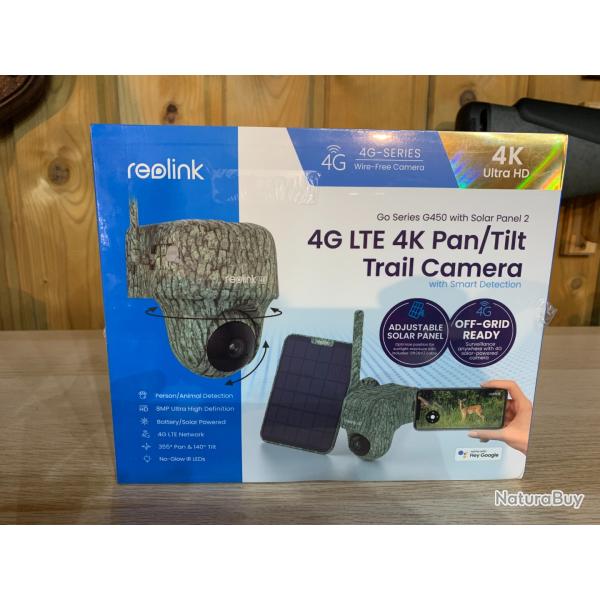 Cam�ra Reolink Go G450 4G Sans Fil 360� avec Vision Nocturne
