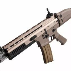 SCAR-L WE Open Bolt CQC GBBR Blowback (TAN)