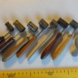 Lot de 7 dosettes poudre/plomb + recalibreur 16