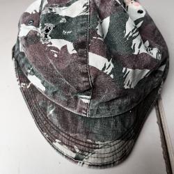Casquette camoufl&eacute;e type BIGEARD,id&eacute;al reconstitution, mannequin, chasse, p&ecirc;che, Alg&eacute;rie