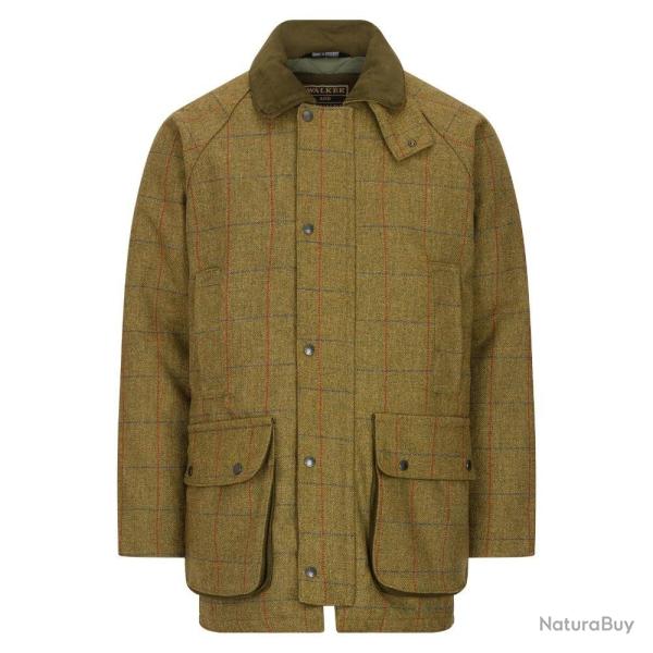Manteau en tweed homme - Green forest 100�% laine - imperm�able S