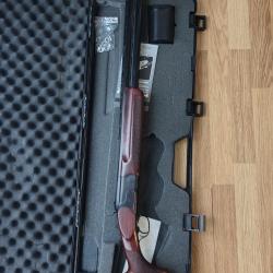 Fusil Huglu superpos&eacute; calibre 12/76 NEUF vendue avec 5 shokes