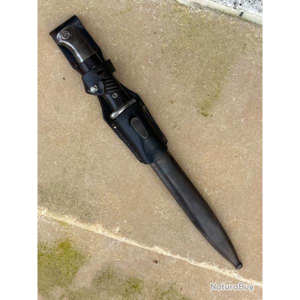 Ba�onnette Mauser 98k - 84/98, 42 fze - au m�me num�ro