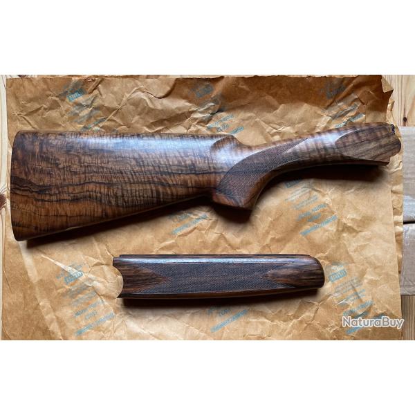 Crosse + longuesse noyer Grade 5  BERETTA Silver Pigeon 686 et 687 en calibre 28 (droitier) neuf