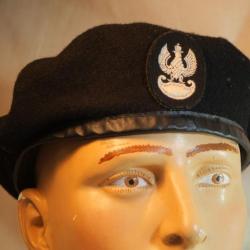 Coiffure britannique - b&eacute;ret polonais insigne tissus 1943 - SDC24CBR009