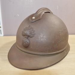Casque Fran&ccedil;ais Infanterie Helmet 14/18 1er type French Helmet Adrian WW1