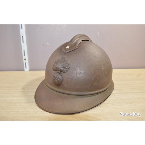 Casque Fran�ais Infanterie Helmet 14/18 1er type French Helmet Adrian WW1