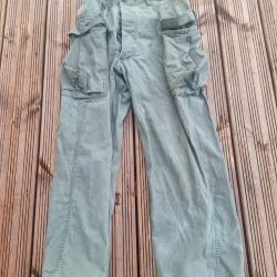 Pantalon HBT US ARMY - US ARMY WW2 ( mat&eacute;riel original ) Taille W: 32 L: 33