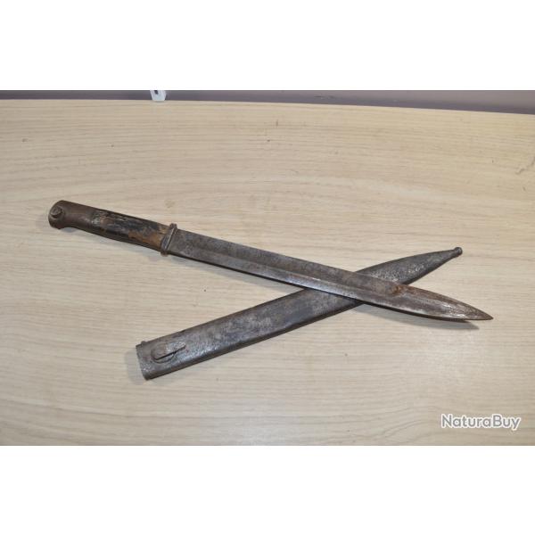 Baionnette Allemande Mod�le S14 German avec fourreau bayonet 14/18