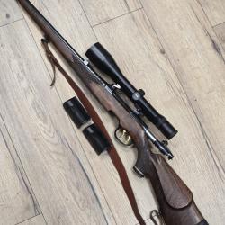 Carabine STEYR MANNLICHER Mod M stutzen calibre 7X64 Zeiss Diavari ZM 3-12x56