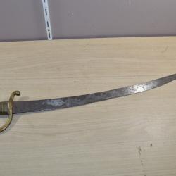 SABRE D'INFANTERIE, dit briquet, de la Manufacture de Versailles AN IX 1816 An11 Napoleon
