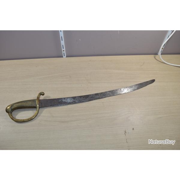 SABRE D'INFANTERIE, dit briquet, de la Manufacture de Versailles AN IX 1816 An11 Napoleon