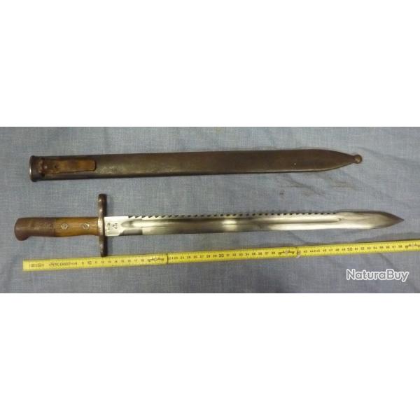 BAIONETTE DE PIONNIER SUISSE