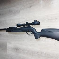 Carabine Gamo speedster 10x gen 2 + lunette 3x9x40+10 cibles + 2 barillets / 19,9 joules cal.4,5