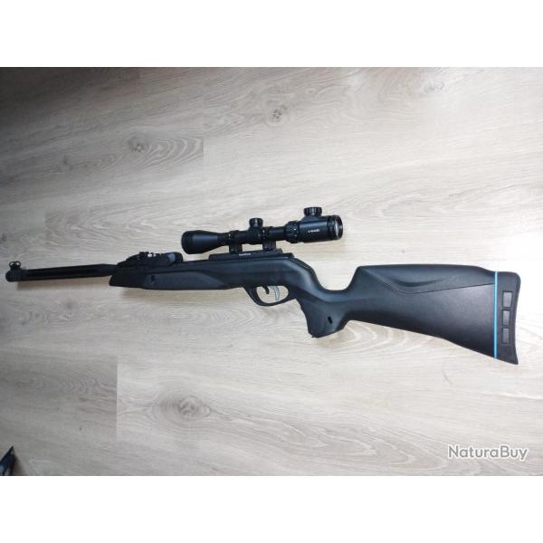 Carabine Gamo speedster 10x gen 2 + lunette 3x9x40+10 cibles + 2 barillets / 19,9 joules cal.4,5
